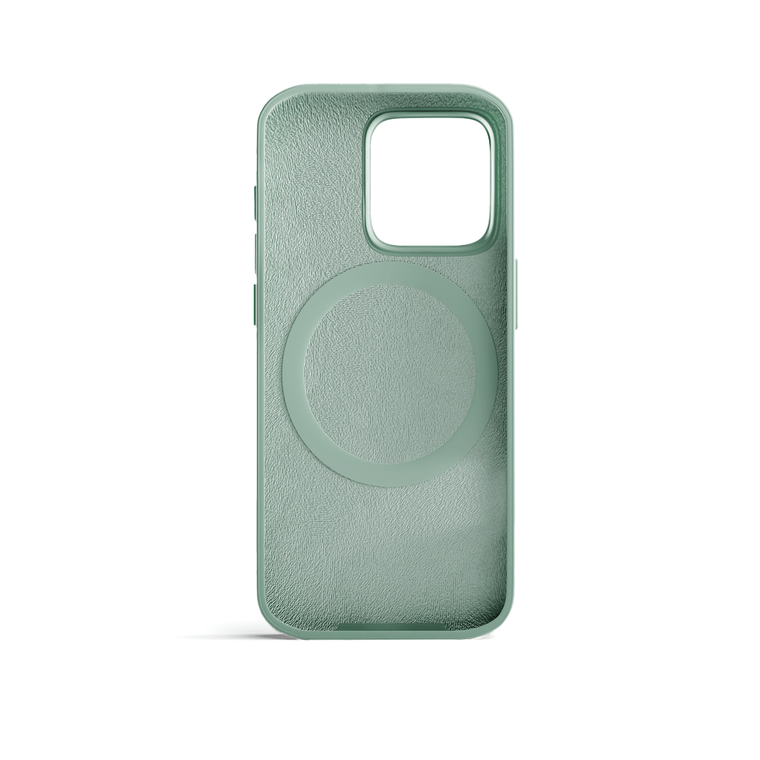 Green Liquid Silicone Shungite Case