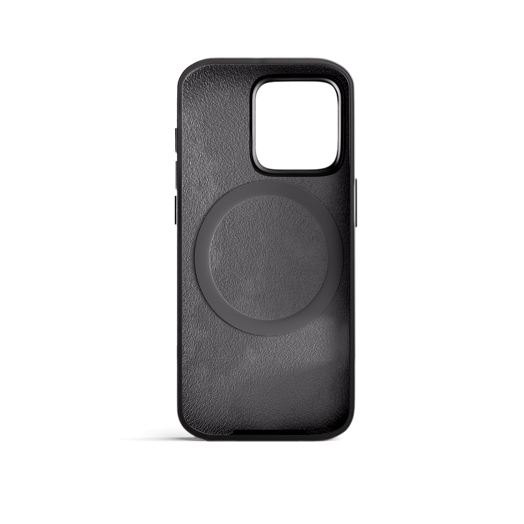 Black Liquid Silicone Shungite Case