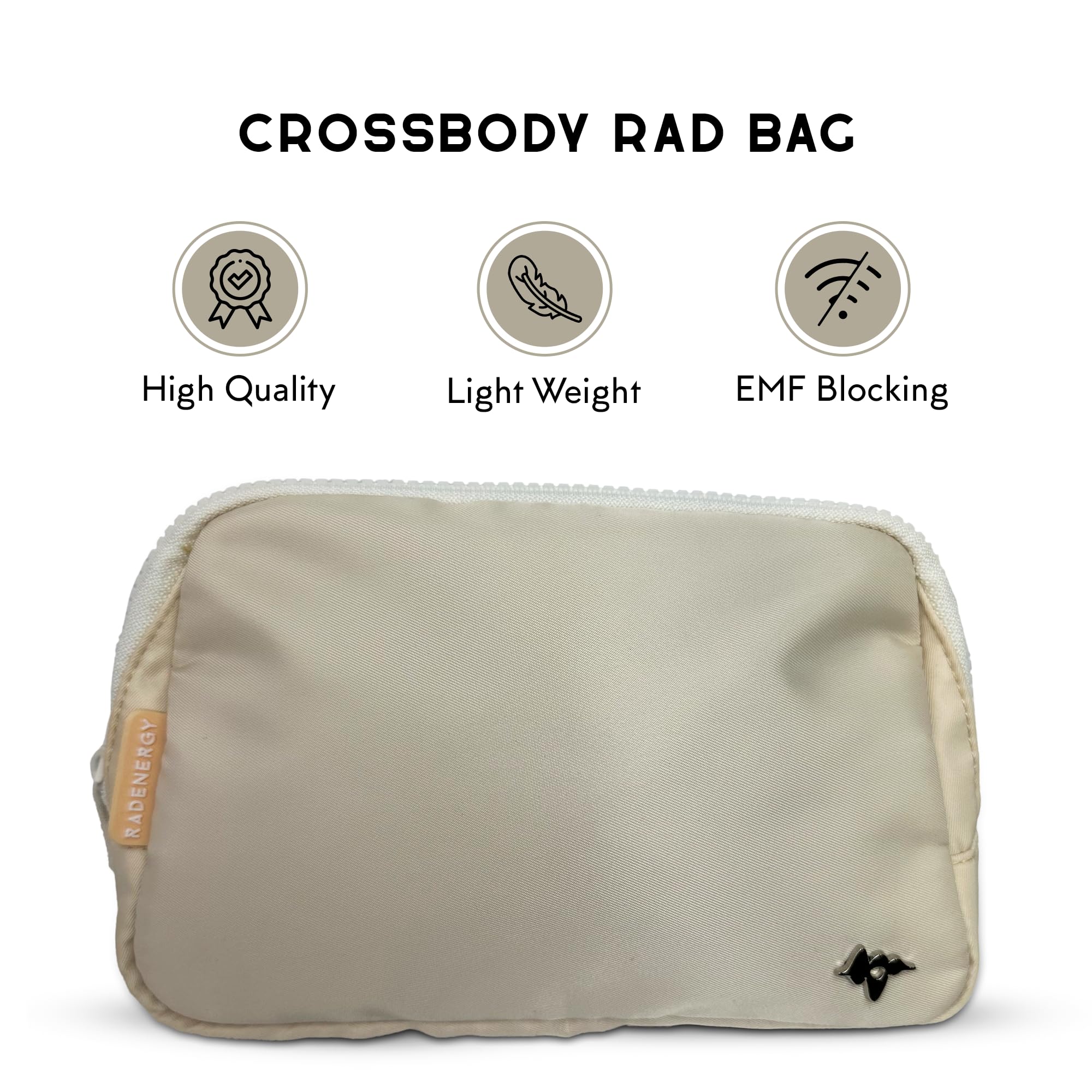 RFID Blocker Bag, Zipper Fanny Pack Nylon, Faraday Bags for Unisex, Disney Traveling Bag with Adjustable Strap