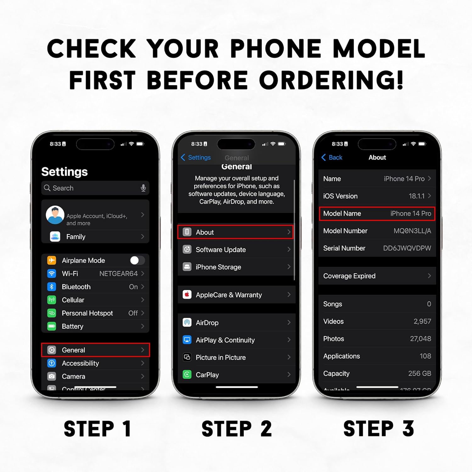 Premium Matte Screen Protectors With Camera Lens Protection For iPhones | 9H Hardness, Ultra Resistant, Bubble Free, Tempered Glass - 2 Pack