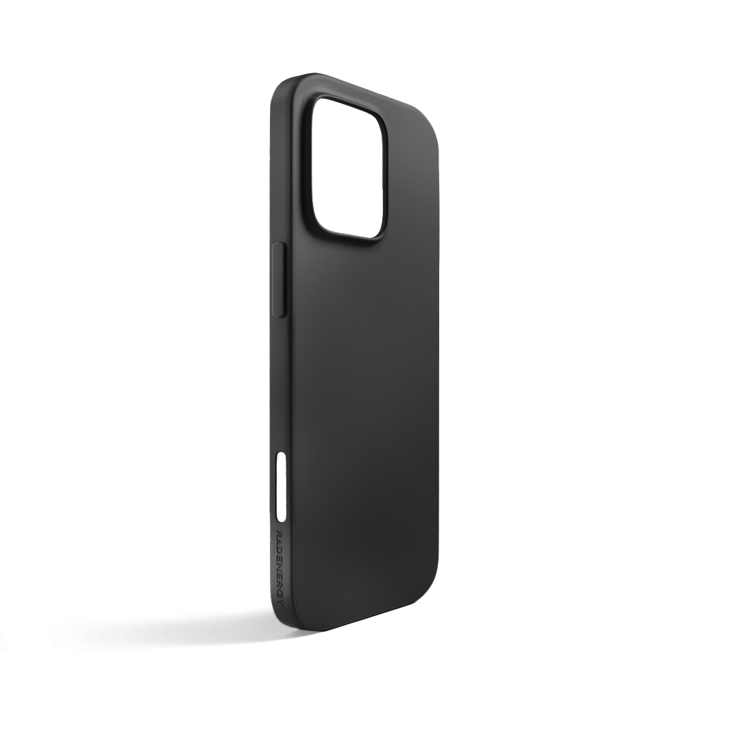 Black Liquid Silicone Shungite Case