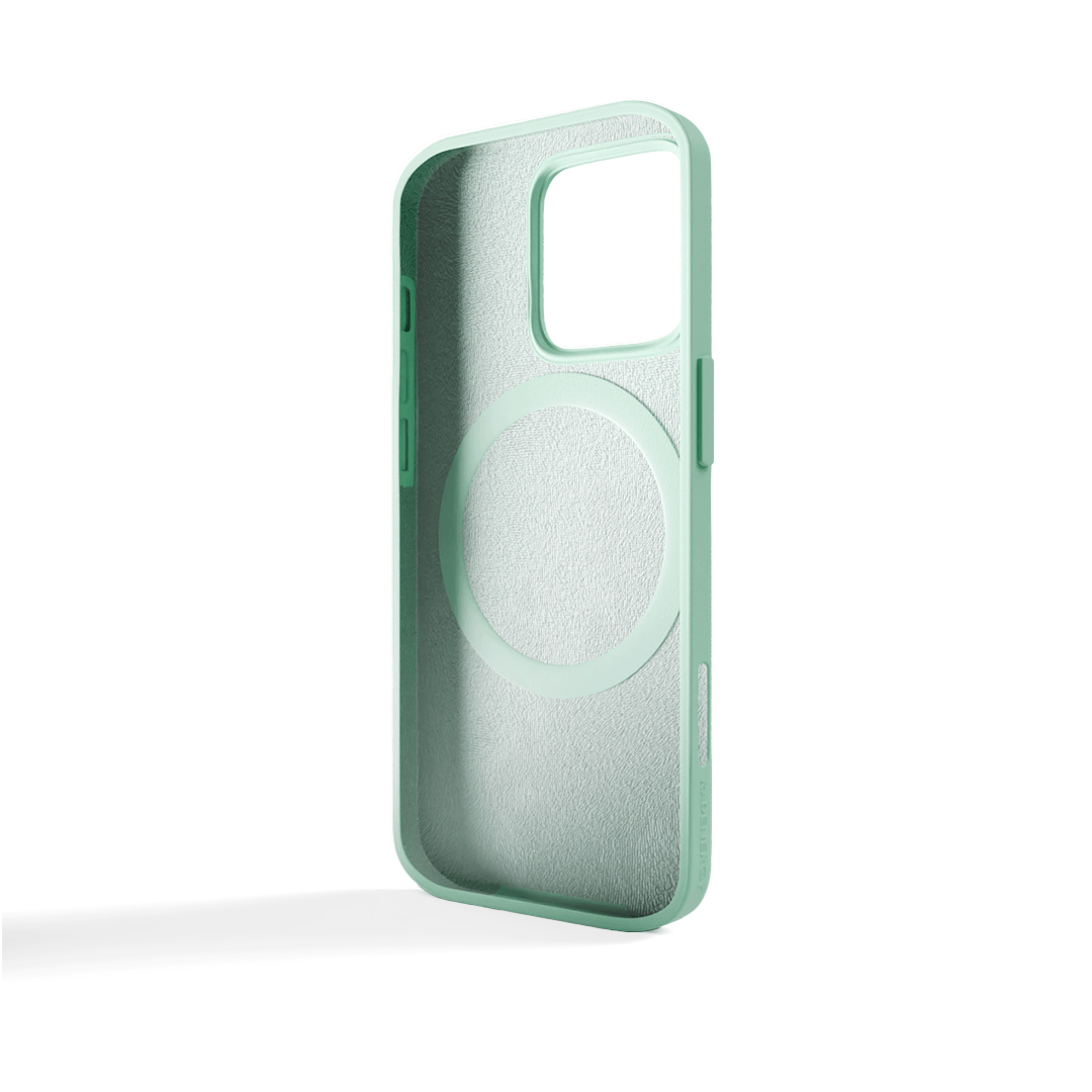 Green Liquid Silicone Shungite Case