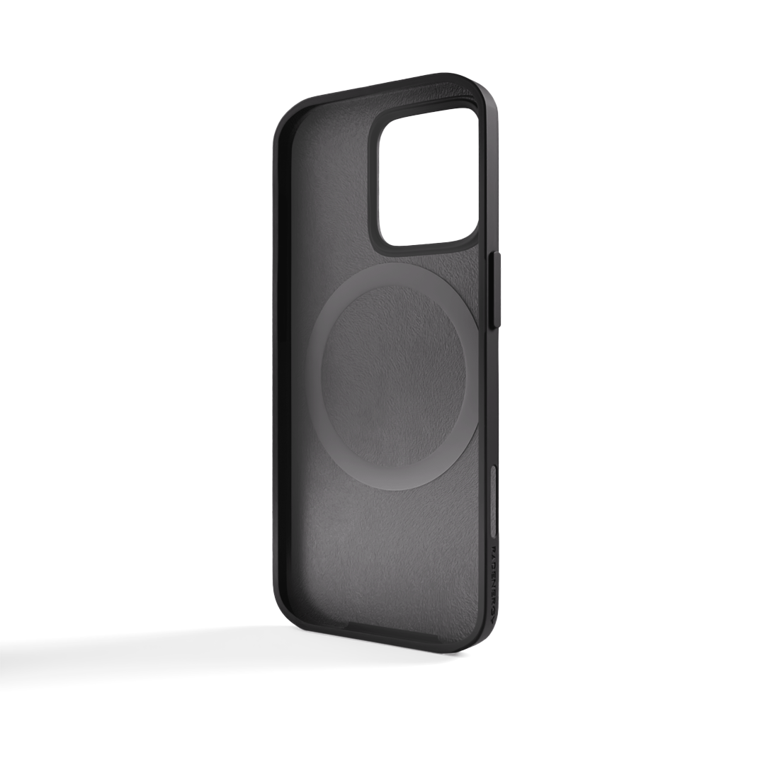 Black Liquid Silicone Shungite Case