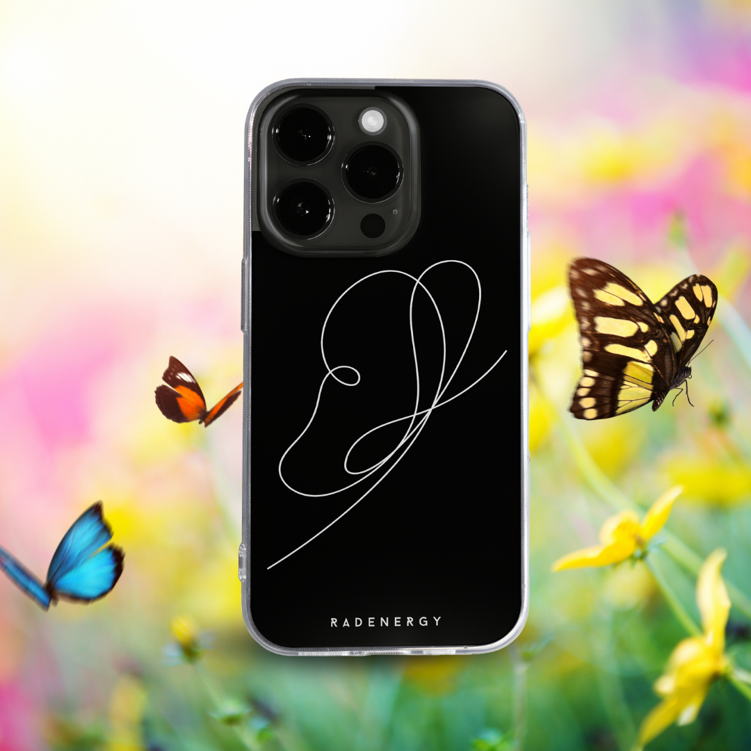 The Butterfly Shungite Phone Case