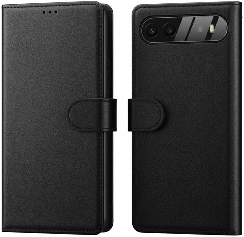 RadEnergy EMF Blocking Leather Wallet Phone Case for Google Pixels with Card Holder, Anti Radiation EMF Protection, Radiation Blocker Cell Phone Leather Flip Folio Case