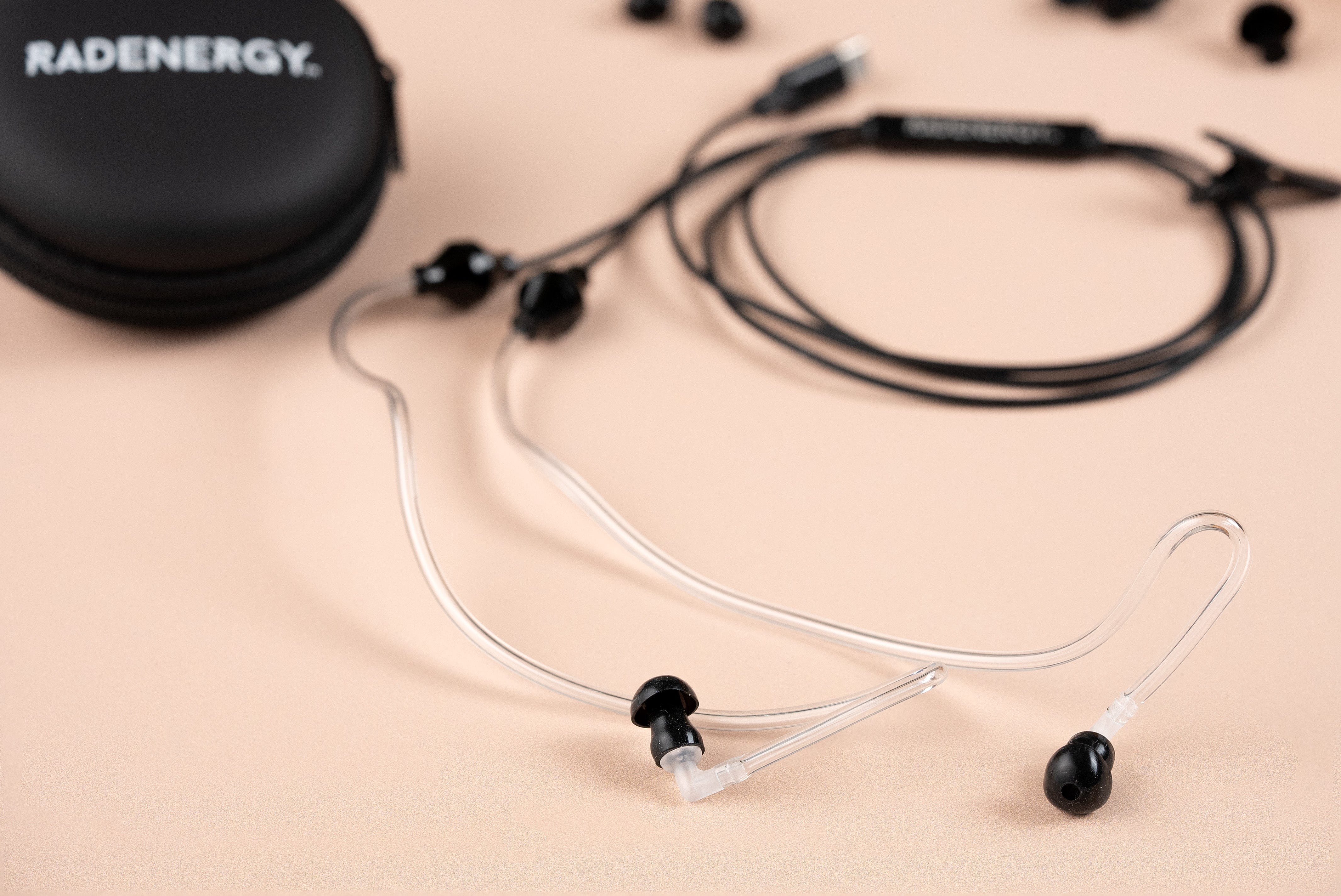 RadEnergy™ - Airtube Headphones (USB-C & 3.5mm)