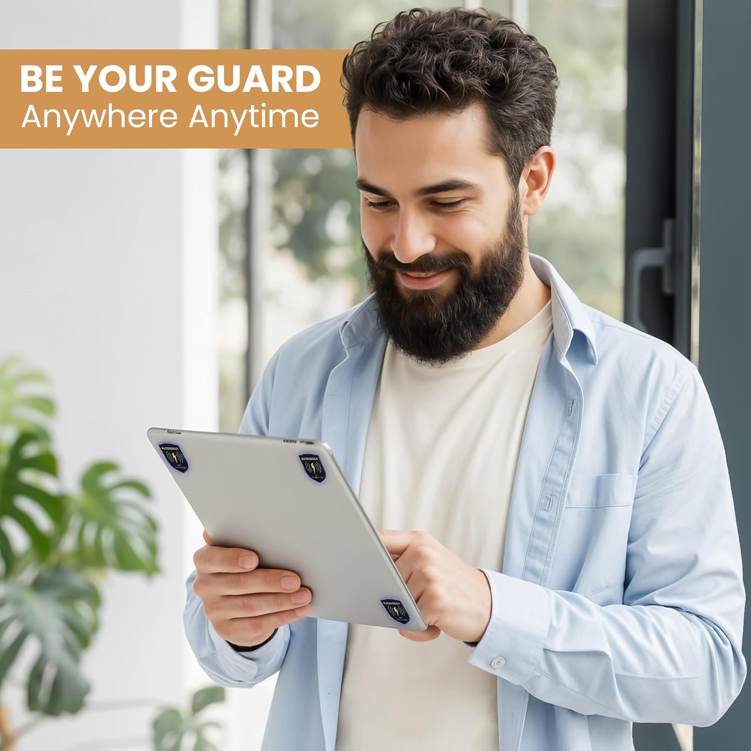 EMF Neutralizer Stickers, EMF Blocker Stickers, Shield Protection for Phones, Tablets, Laptops, and WiFi Devices, Shield Neutralizers for Home and Office Protection (6)