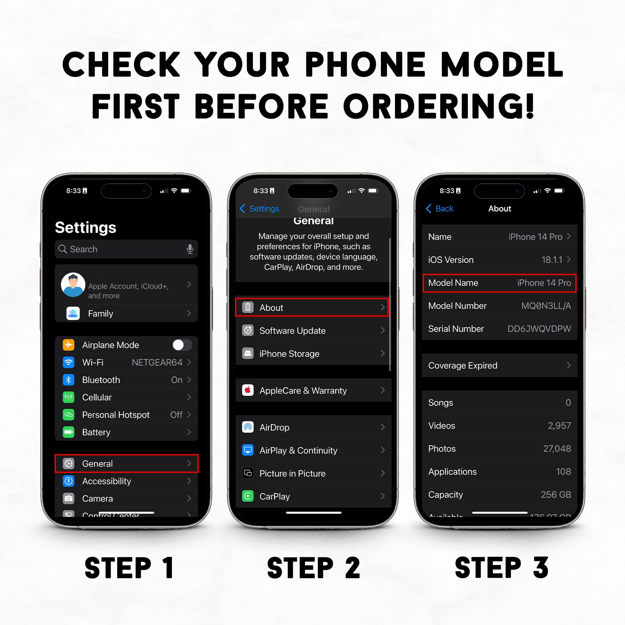 Beige Liquid Silicone Shungite Case