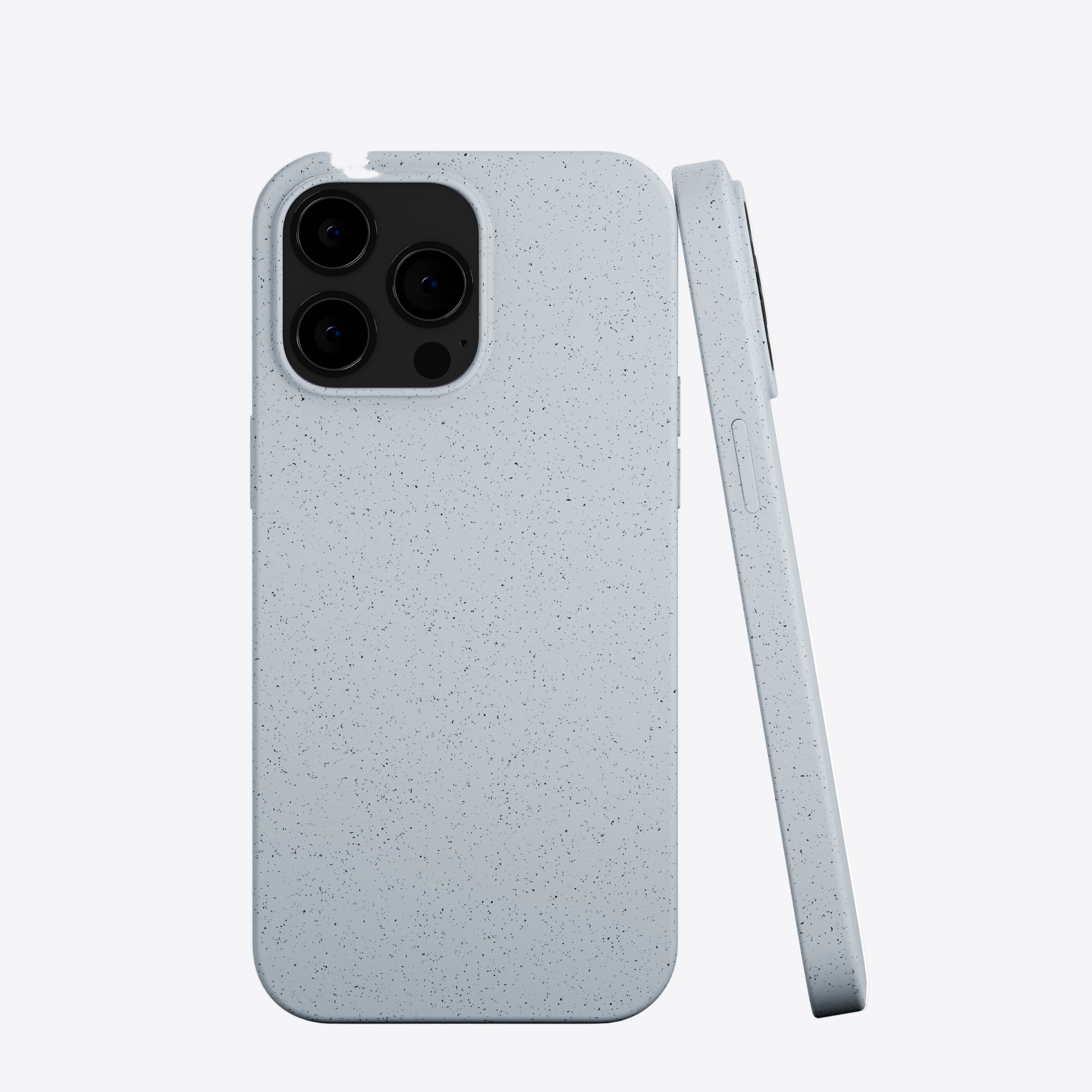 Light Blue Liquid Silicone Shungite Case