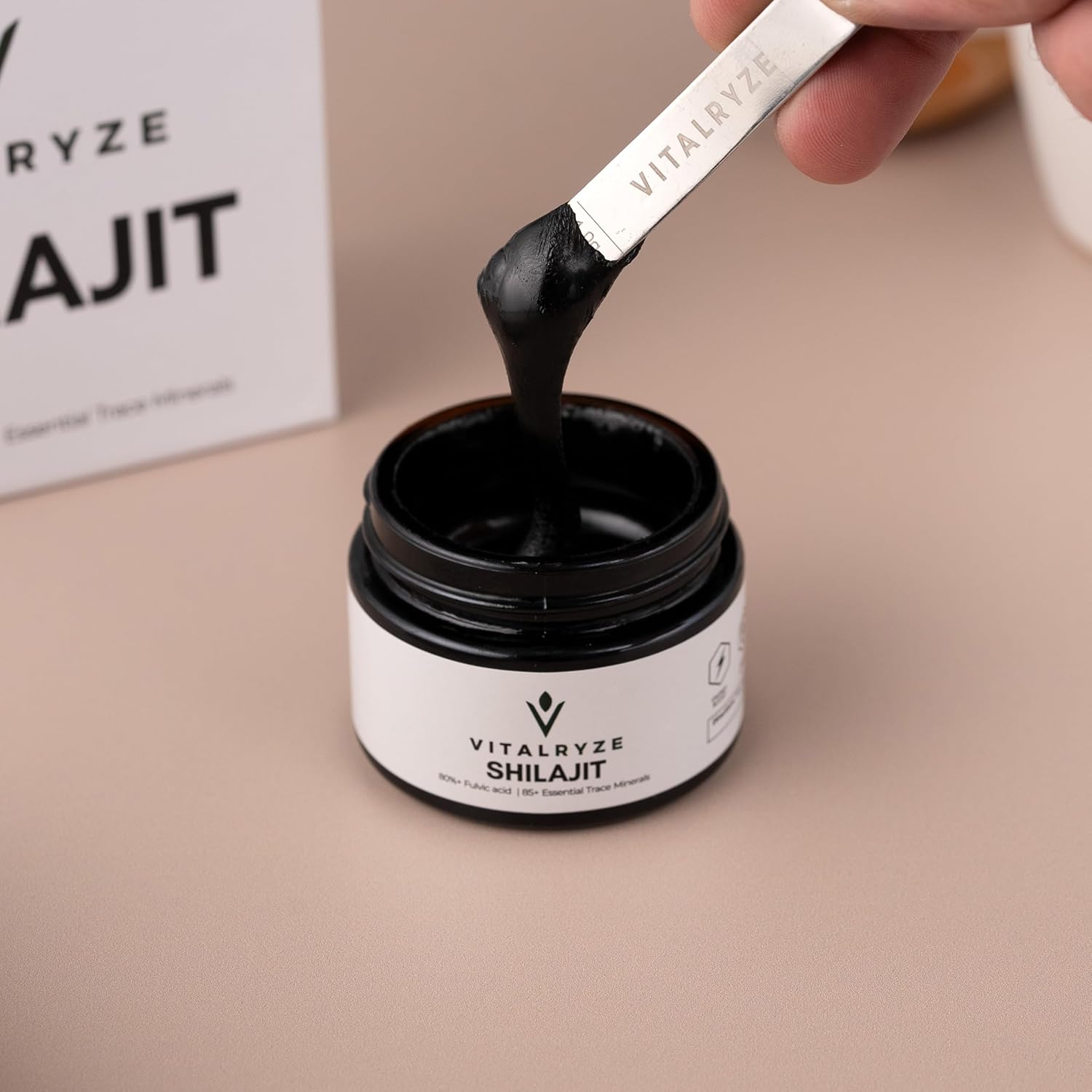 Himalayan Shilajit Resin 50 Grams, High Potency for Men & Women, Natural Energy Support - 50g