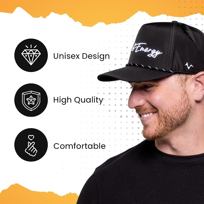 Rad Energy EMF Blocking Hat – Unisex Faraday Hat with Anti Radiation Blocking Liner That Blocks Over 99% RF Radiation - Shielding Efficiency Cap Protect Against EMP, RF, 5G, 4G & Wireless Signals