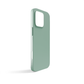 Green Liquid Silicone Shungite Case