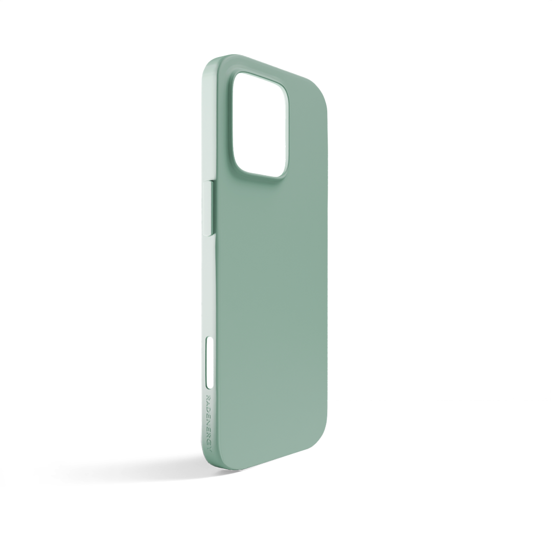 Green Liquid Silicone Shungite Case