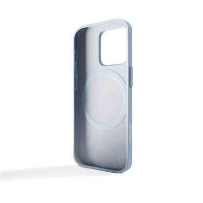 Light Blue Liquid Silicone Shungite Case