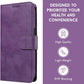 Purple Leather Radiation Proof Wallet Case