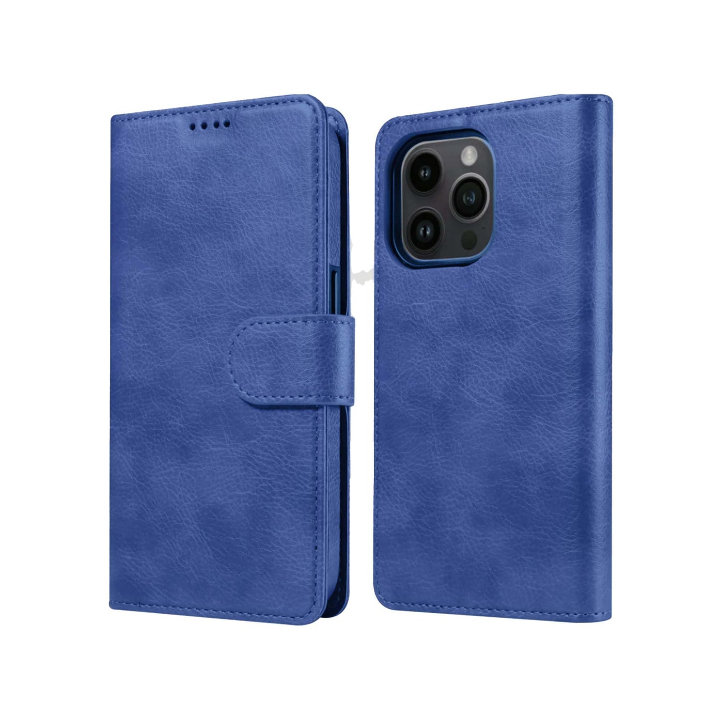 Radenergy EMF Protection Anti Radiation i-Phone Leather Flip Folio Case for i-phone, Genuine Leather Wallet Case/Cover with Card Holder & Stand Function