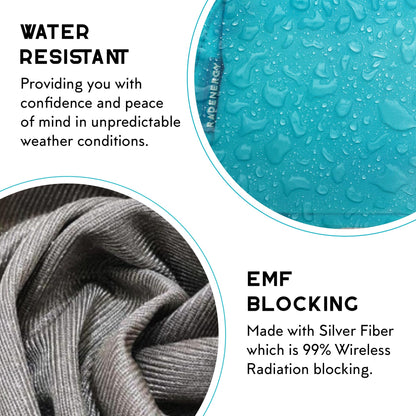 RFID Blocker Bag, Zipper Fanny Pack Nylon, Faraday Bags for Unisex, Disney Traveling Bag with Adjustable Strap