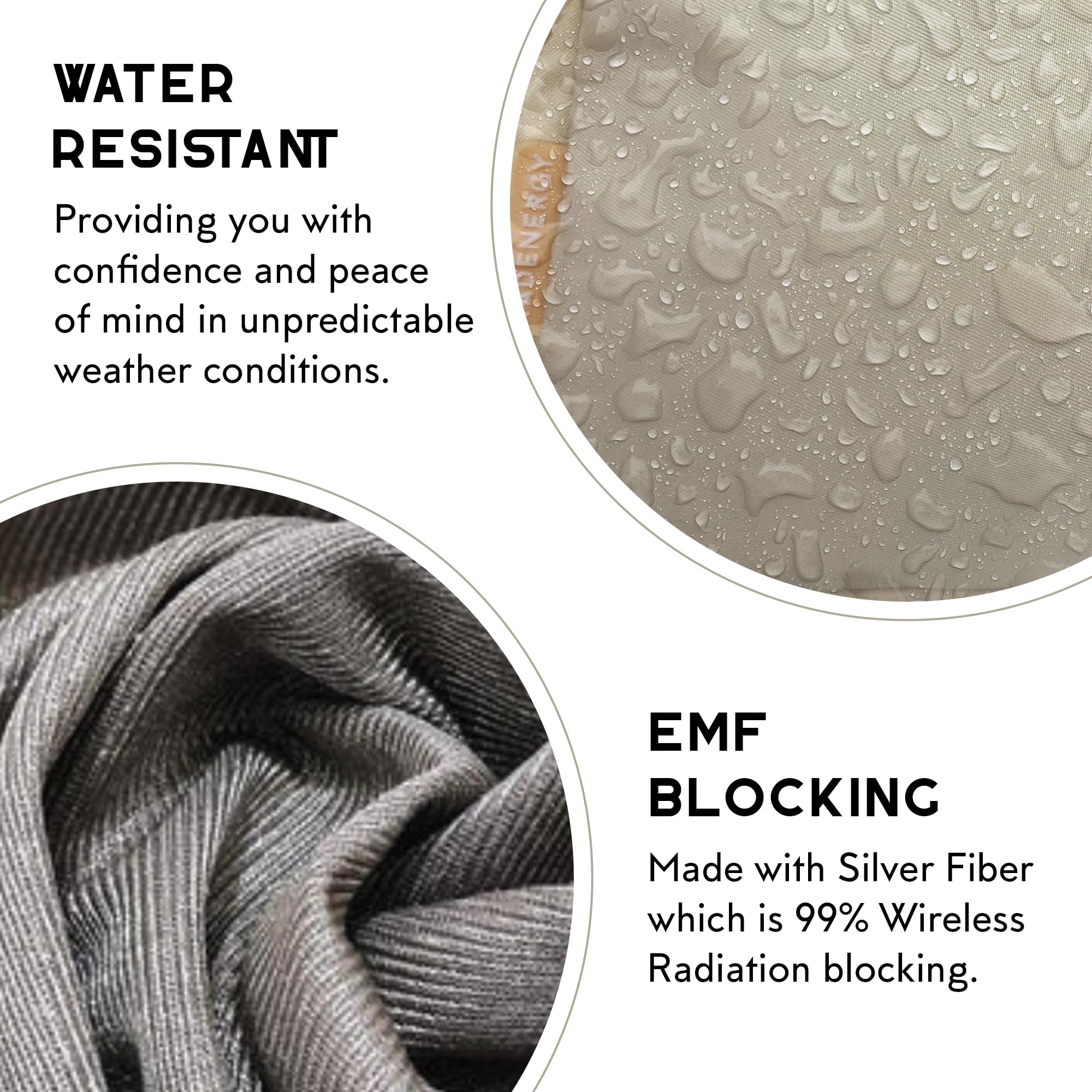 RFID Blocker Bag, Zipper Fanny Pack Nylon, Faraday Bags for Unisex, Disney Traveling Bag with Adjustable Strap