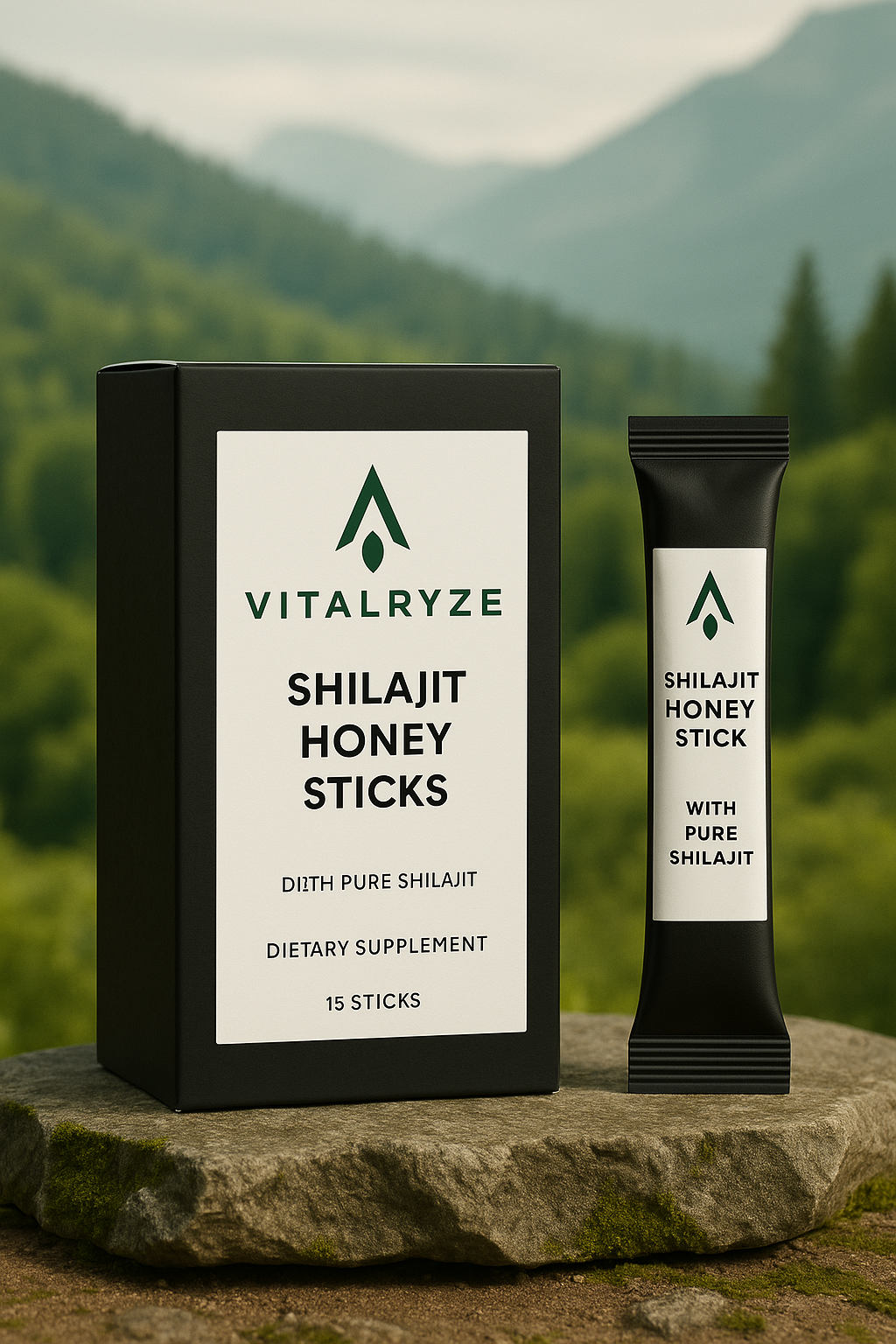 VitalRyze Himalayan Resin Sticks with Organic Honey