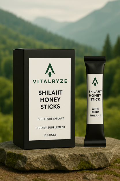 VitalRyze Himalayan Resin Sticks with Organic Honey