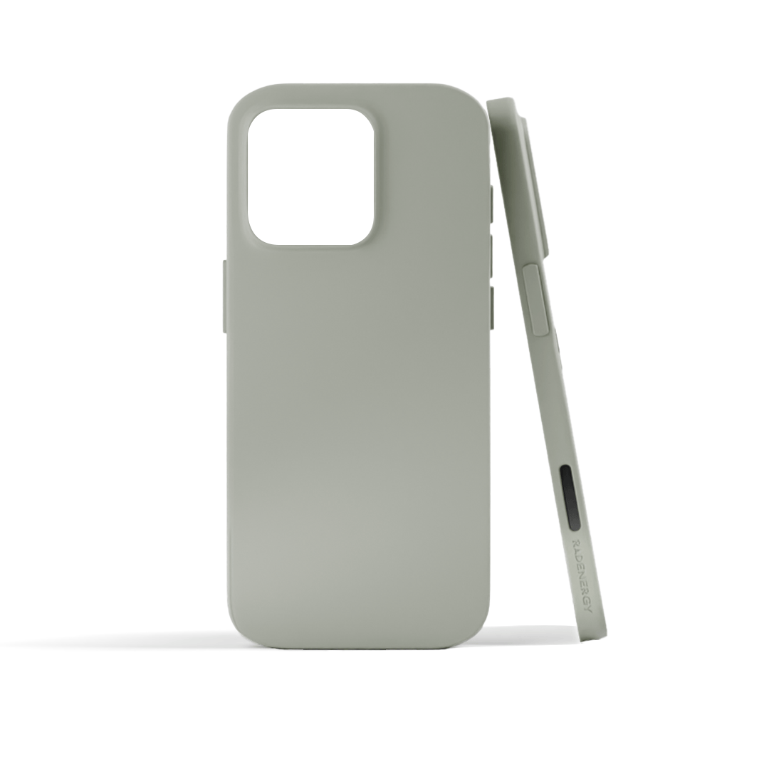 Beige Liquid Silicone Shungite Case