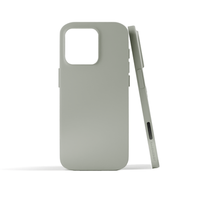 Beige Liquid Silicone Shungite Case