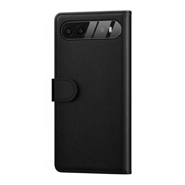Google Pixel Black EMF Blocking Vegan Leather Wallet Phone Case