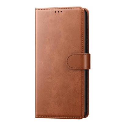 Google Pixel Brown EMF Blocking Vegan Leather Wallet Phone Case