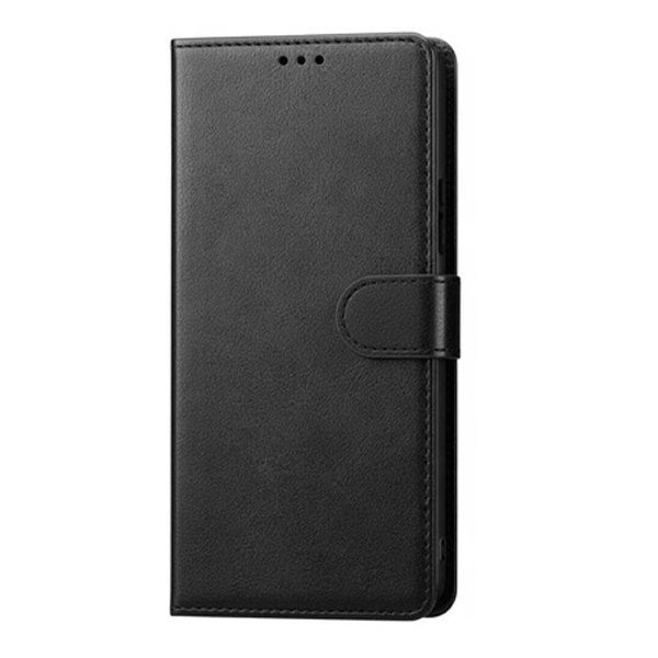 Samsung Black EMF Blocking Vegan Leather Wallet Phone Case