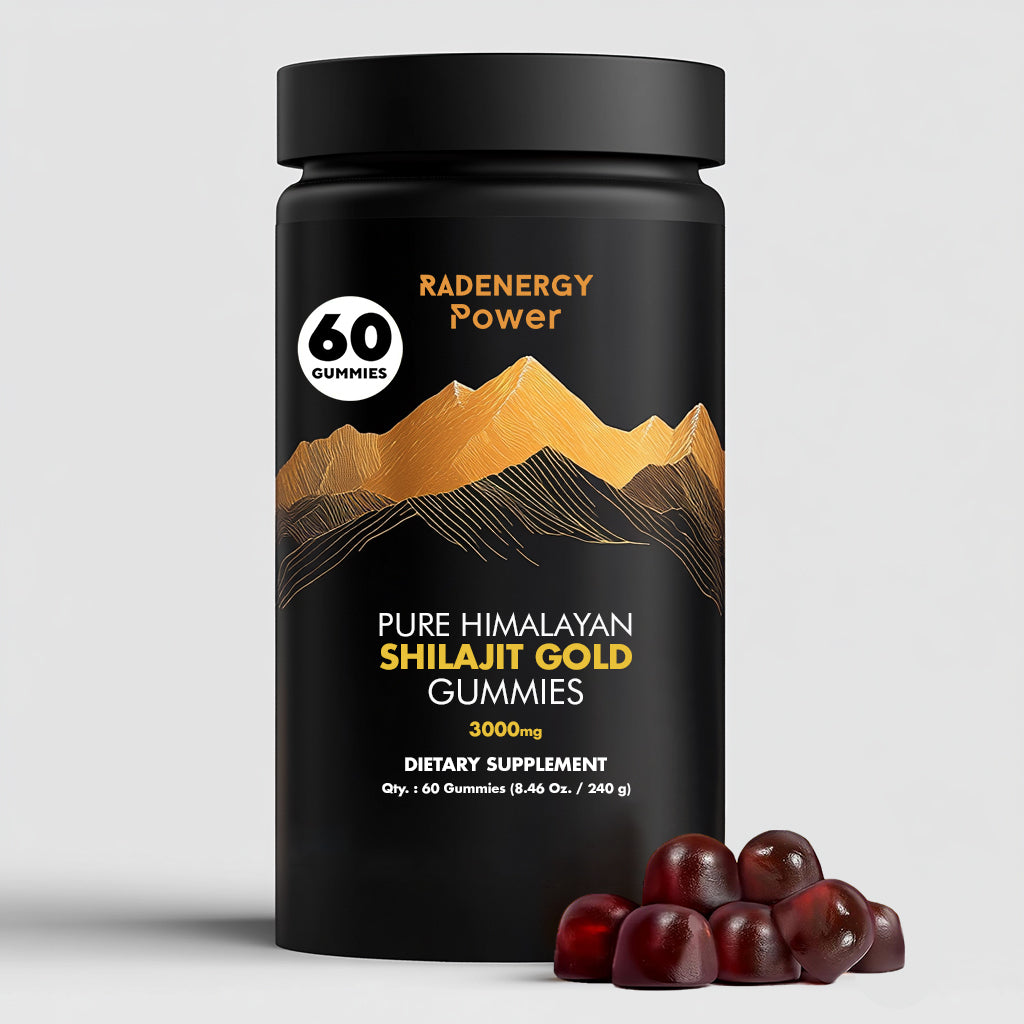 RadEnergy Power Shilajit Gummies