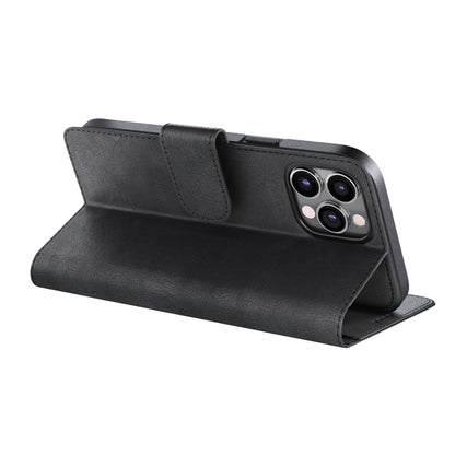 iPhone Black EMF Blocking Leather Wallet Phone Case