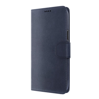 iPhone Blue EMF Blocking Leather Wallet Phone Case