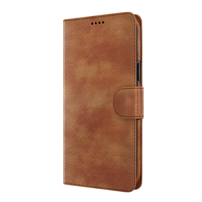 iPhone Brown EMF Blocking Leather Wallet Phone Case