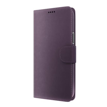 iPhone Purple EMF Blocking Leather Wallet Phone Case