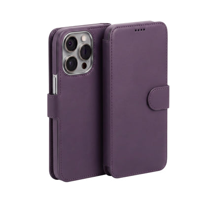 iPhone EMF Blocking Vegan Leather Wallet Phone Case - Purple