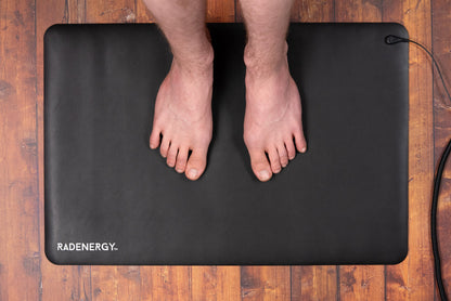 Grounding Mat for Feet – Indoor Earthing Pad for Desk, Bed, or Floor – Compact & Portable Grounding Mat Bed for Comfort, and Relaxation – Ideal Mats for Home, Office, or Travel – 60x40cm